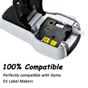Многоцветная D1 19 мм Совместимая Этикеточная Лента Dymo 45800 458010 458030 45813 Ленты для Dymo Label Manager LM 160 280 210 Изображение 2