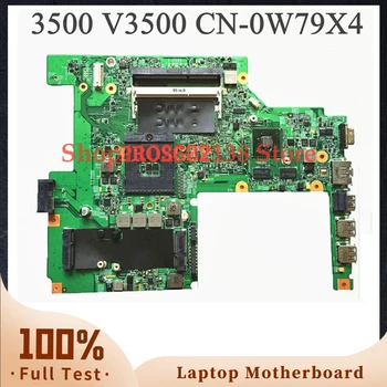Высококачественная Материнская плата Для ноутбука Dell Vostro 3500 V3500 Материнская плата W79X4 0W79X4 CN-0W79X4 HM57 DDR3 100% Полностью работает Хорошо