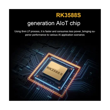 Для Orange Pi 5B 4 ГБ оперативной памяти + 32 ГБ EMMC Плата разработки RK3588S 8-ядерный 64-разрядный процессор Программирующая материнская плата