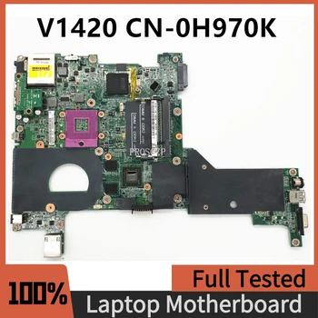 CN-0H970K 0H970K H970K Бесплатная Доставка Высококачественная материнская плата Для ноутбука DELL V1420 Материнская плата 100% 100% Полностью Работает Хорошо