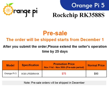 Orange Pi 5-8 ГБ RK3588S с Wi-Fi + BT + Gigabit Ethernet + PCIE SSD Одноплатный компьютер, поддержка ОС Android 12, Debian 11 Изображение 2
