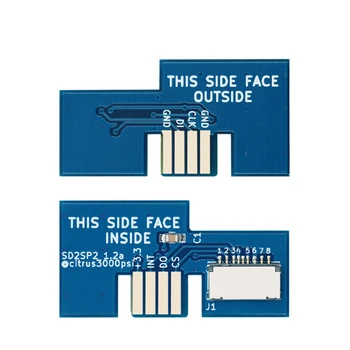 Игровой Куб SD SP2 Адаптер для NGC SD2SP2 Load SDL Micro SD Card TF Card Reader ГБ Плеер Замена с Легким Доступом Изображение 2