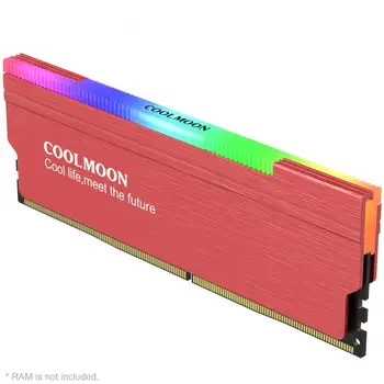 RAM Armor DDR3 DDR2 DDR4 Радиатор 5V 3Pin ARGB Легкий Охлаждающий Вентилятор Радиатор Рассеивания Тепла Корпус Компьютера Радиатор Охлаждения оперативной памяти