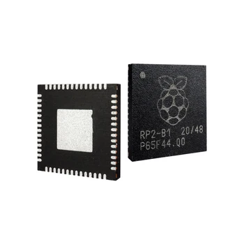 10 Шт. Микроконтроллер RP2040 От Raspberry Pi с низким энергопотреблением, двухъядерный процессор Arm Cortex-M0 + 133 МГц, 264 Кб встроенной памяти SRAM Изображение 2