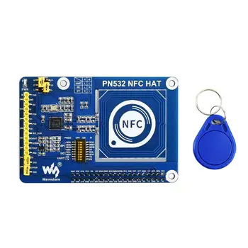 3,3 В/5 В 13,56 МГц NFC PN532 Модуль HAT Breakout Board Комплект для RPI RPI3B RPI4 Raspberry Pi Zero 2 W WH 3A 3 Модель B 3B Plus 4 4B Изображение 2