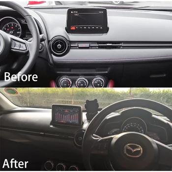 Автомобильный мультимедийный плеер Стерео GPS DVD Радио Навигация Android Экран для Mazda CX-3 DK 2015 2016 2017 2018 2019 2020 Изображение 2