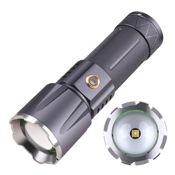 XHP360 Мощные светодиодные фонари дальнего действия USB-C, перезаряжаемые с зумом, Походный фонарь, тактические фонари, аварийные
