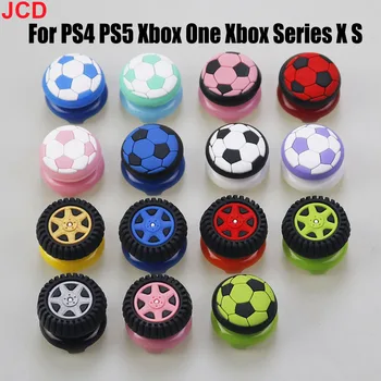 Для PS4 PS5 Силиконовый Колпачок для кнопки-Джойстика DIY Рельефный Конкурентный Колпачок Для Xbox One/One S/Series X S Противоскользящий Защитный Колпачок
