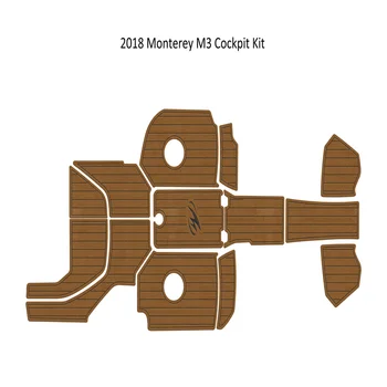 2011-2018 Monterey M3 Коврик для кокпита Лодка EVA Пенопласт Из искусственного Тика Палубный Коврик