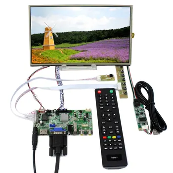 Плата ЖК-контроллера HD MI + VGA + 2AV + USB + Audio с сенсорной ЖК-панелью 10,1 дюйма 1366X768 B101XAN01.3