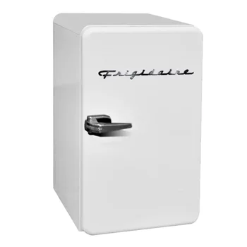 Однодверный Ретро-компактный холодильник Frigidaire 3,2 куб. фута EFR372, белый