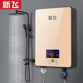 Xinfei мгновенный электрический водонагреватель постоянной температуры, бытовая ванна, душ, маленький нагреватель мгновенного нагрева, водонагреватель