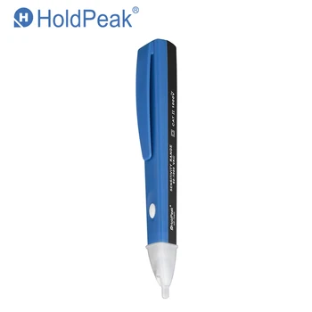 HoldPeak HP-700C Портативный Бесконтактный Электрический Тестер напряжения переменного тока/Ручка-детектор переменного напряжения 50-1000 В со вспышкой и звуками