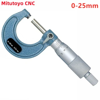 Mitutoyo Внешние микрометры с ЧПУ 0-25 25-50 50-75 мм Точность 0,01 мм Металлообрабатывающие Измерительные инструменты Измерение