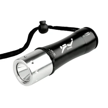 Магнитный переключатель яркости T6 1500 люмен, светодиодный фонарик для дайвинга Изображение 2
