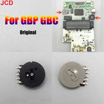 JCD 1 шт. Оригинальная ручка регулировки контрастности ЖК-дисплея, ручка регулировки громкости, переключатель громкости для потенциометра материнской платы Gameboy GBP GBC