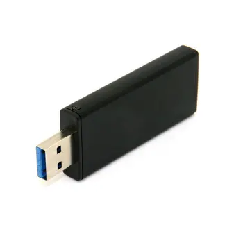 CYDZ Jimier USB 3,0 к M.2 NGFF SSD Мобильный Жесткий диск Коробка Адаптер Карта Внешний Корпус Чехол для m2 SATA SSD USB 3,1 2230/2242 Изображение 2