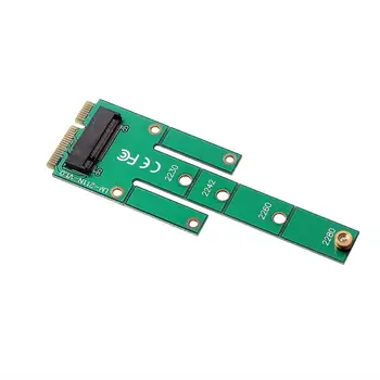 Адаптеры M.2 NGFF Преобразуют карту 6,0 Гбит/с NGFF M.2 SATA-Bus SSD B Key В MSATA Male Riser M.2 Адаптер для твердотельного накопителя 2230-2280 М2 Изображение 2