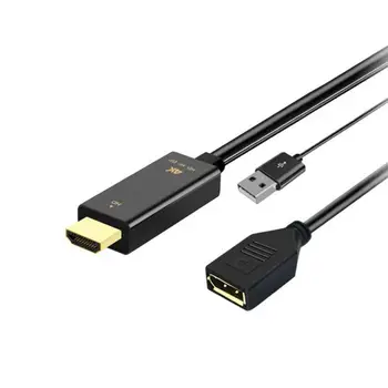 Портативная линия преобразования, совместимая с HDMI, В Dp 4k * 60hz USB Charing Кабель Displayport 3840 * 2160p Hd Адаптер Офисные Инструменты Изображение 2