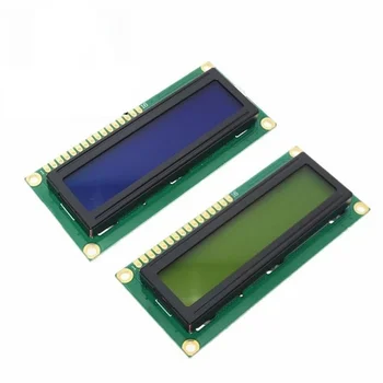 Синий экран 1602a синий ЖК-экран LCD синий 5V белый шрифт с подсветкой LCD1602