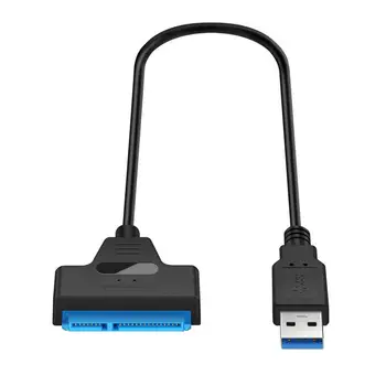 3 К USB 3,0 Адаптер Компьютерные Кабели Разъемы Кабель-адаптер Поддержка 2,5 Дюйм(ов) SSD Hdd Жесткий диск