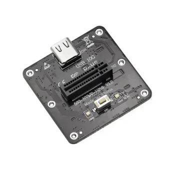 M.2 NVME к корпусу USB 3.1 Карта адаптера Expansopn Плата JMS583 Поддерживает протокол NGFF Type-C USB3.1 Gen2 1000 + Мбит/С