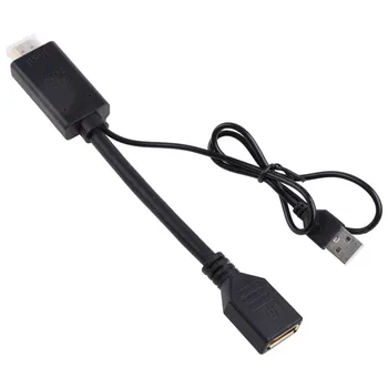 Порт дисплея 4K с питанием от USB к DP Женский Конвертер Адаптерных устройств, совместимых с HDMI к DP, активный источник питания USB