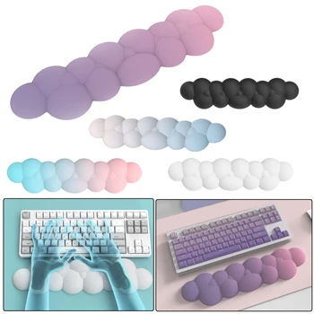 Набор опорных накладок для запястий Cloud Mouse Keyboard С эргономичной подушкой для запястий с подушечкой для запястий из пены с эффектом памяти