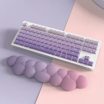 Набор опорных накладок для запястий Cloud Mouse Keyboard С эргономичной подушкой для запястий с подушечкой для запястий из пены с эффектом памяти Изображение 2