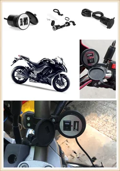 Мотоцикл модифицированный USB зарядное устройство для мобильного телефона с переключателем водонепроницаемый для HONDA CB919 CBR 600 F2 F3 F4 F4i CBR900RR NC700 S X Изображение 2