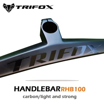 TRIFOX 28,6 мм Углеродный MTB Руль Матовый Горный Велосипед AERO Flat Bar 600/680/700/720/740/800 мм Велосипедный UD Интегрированный Руль