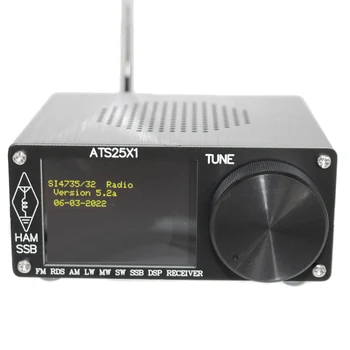 Обновление ATS-25 Plus ATS-25X1 Si4732 с чипом All Band Radio Receiver DSP Приемник FM LW MW и SW с сенсорным экраном 2,4 дюйма Изображение 2