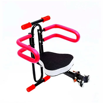 Электрическое Велосипедное Седло, детское кресло, детское сиденье безопасности, Быстросъемное с подлокотником и ручкой педали, надежно фиксируемое Съемное