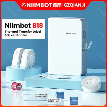 Niimbot D11 0 B18 Мини Портативный Принтер Этикеток Термопереносный Принтер этикеток и наклеек с лентой для мобильного телефона