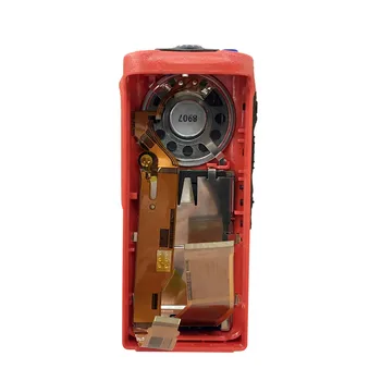 Красные рации для замены ремонтного корпуса, комплект чехлов для HT1250 GP338, радио с динамиком и ЖК-дисплеем Изображение 2