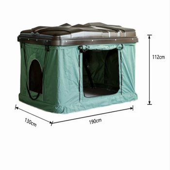 Палатки на крыше автомобиля с жестким корпусом ABS, быстрораскрывающиеся складные наружные палатки voiture rooftop