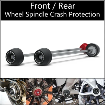 Для Ducati Hyperstrada 821 2013-2018 Защита шпинделя переднего заднего колеса от сбоев