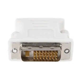 Горячая продажа 15-контактного адаптера VGA для DVI-D с разъемом Конвертер ЖК-дисплея Изображение 2