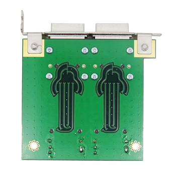 Запасные Части для карт адаптера Mini SAS с двумя Портами От внутреннего SFF-8087 до внешнего HD SFF-8088 Sas26p PCI SAS Изображение 2