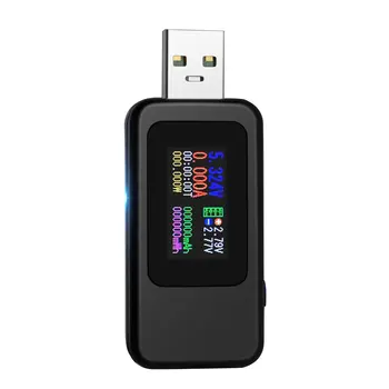 KWS-MX18 USB Тестер Постоянного Тока Цифровой Вольтметр Amperimetro Измеритель Напряжения Тока Вольт Амперметр Детектор Power Bank Индикатор Зарядного устройства