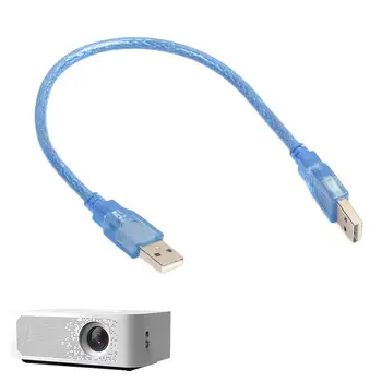 Новый 30 см USB 20 Удлинитель Удлинитель От Мужчины К Мужчине USB Кабели для Передачи данных Для ПК Клавиатура Принтер Камера Мышь Игровой Контроллер