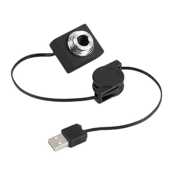 USB 30M Мегапиксельная Веб-камера, Цифровая Видеокамера, Веб-камера Для Портативных ПК, Зажимная Камера для ноутбука, Черный
