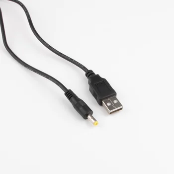 Штекер питания постоянного тока USB Преобразует в разъем 4,0 * 1,7 мм/DC 4,0 * 1,7 Белого черного цвета с кабелем для подключения шнура Изображение 2