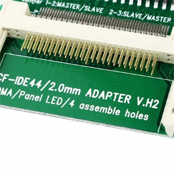 2X Compact Flash Cf Card для Ide 44Pin 2 мм штекер 2,5-дюймовый загрузочный адаптер для жесткого диска Конвертер Изображение 2