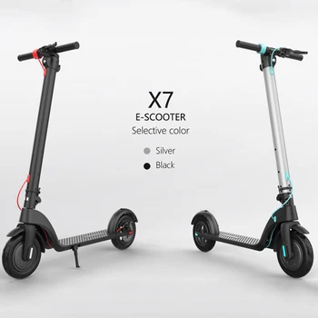 Скутер hx 7 для взрослых с бесщеточным двигателем мощностью 350 Вт Skuter X7 Со съемной батареей, Электрический двухколесный скутер, доска для сакетинга, электрический Изображение 2