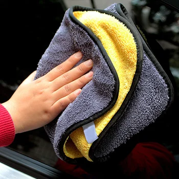 Полотенце для Автомойки из микрофибры, ткань для сушки белья, ткань для подшивания деталей автомобиля, полотенце для автомойки 30x30/40/60 см
